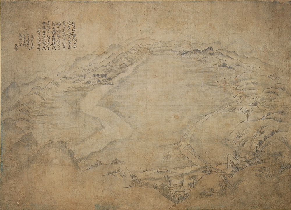 18세기 시인 이세원(李世愿)이 여주의 모습을 그린 [여강도(驪江圖)]