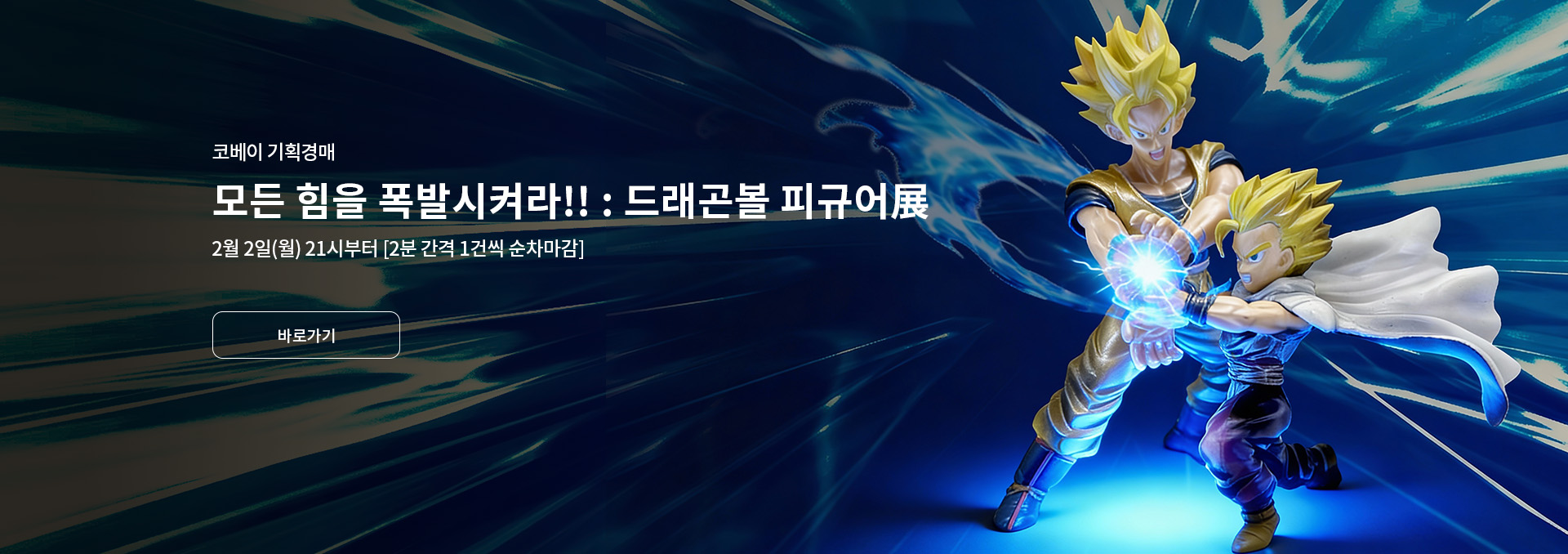 모든 힘을 폭발시켜라!! : 드래곤볼 피규어展