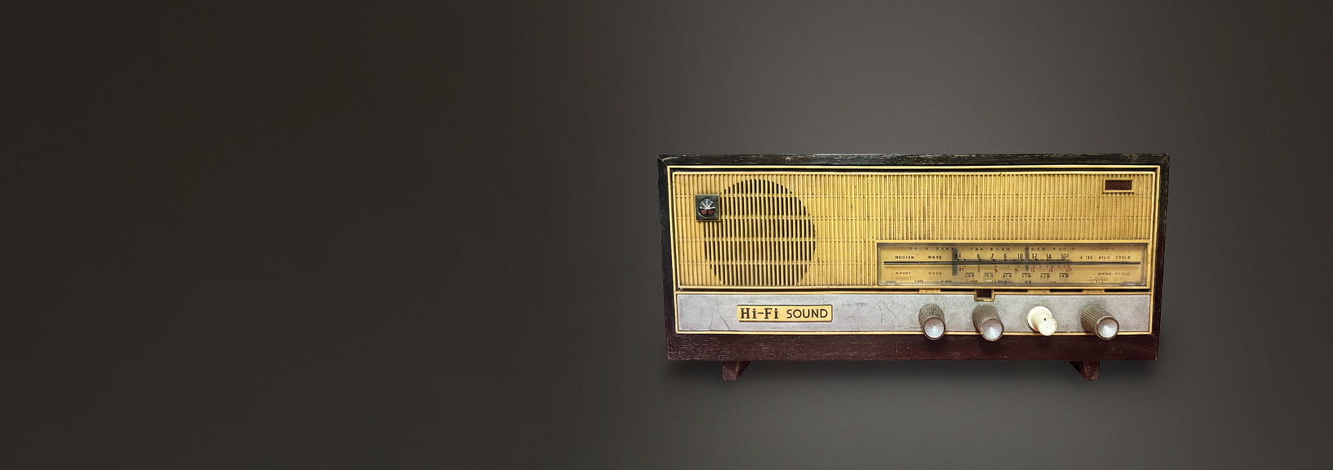 금성 A-505 라디오