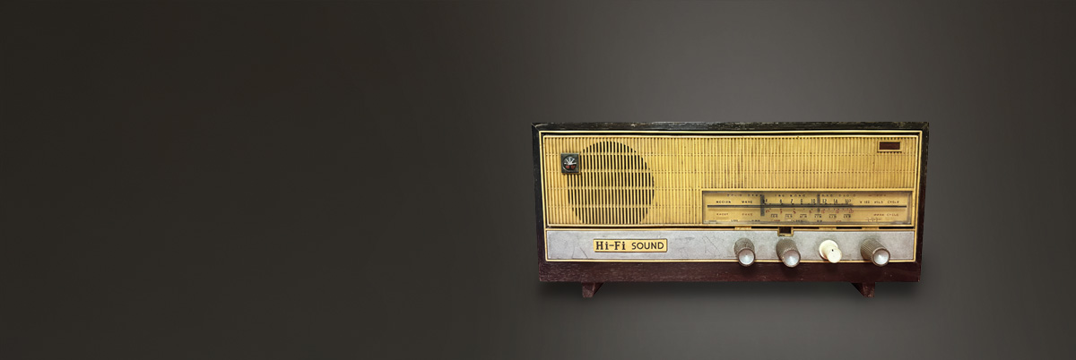 금성 A-505 라디오